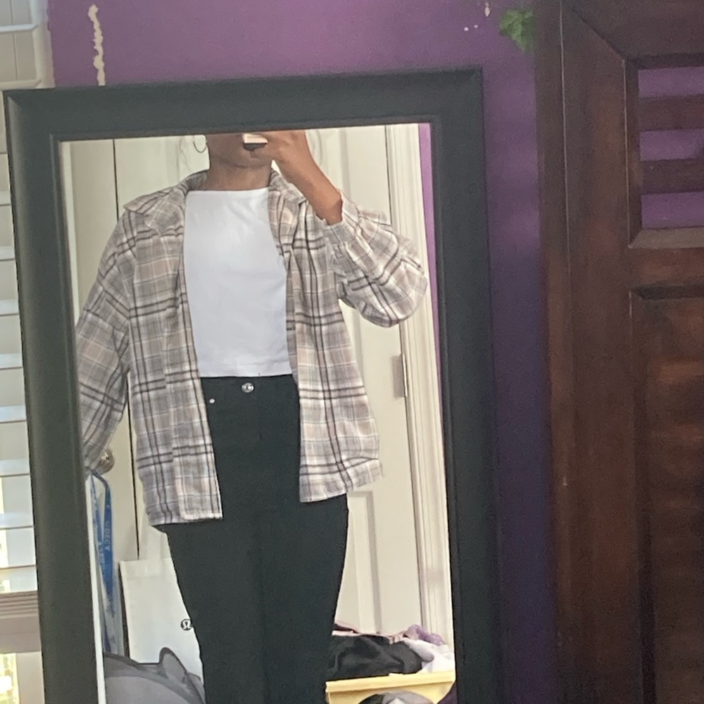 Brown flannel - Picture 2 of 4